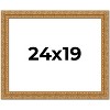 PosterPalooza | Contemporary Gold Picture Frame - UV Acrylic, Backing Board, Hanging Hardware Included - 2 of 4