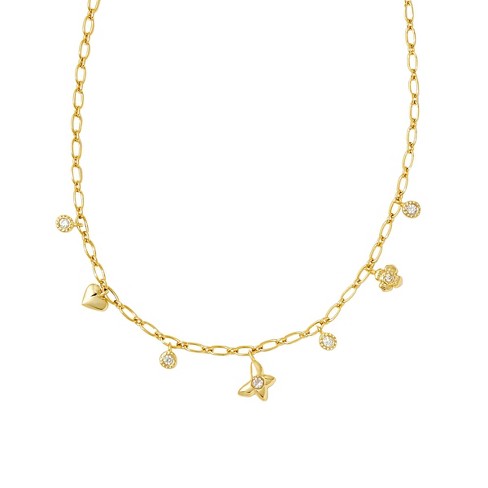  Kendra Scott Korinne Chain Bracelet in 14k Gold-Plated Brass:  Clothing, Shoes & Jewelry