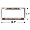 Quincy University Alumni Full Size Standard License Plate Metal Frame - 4 of 4