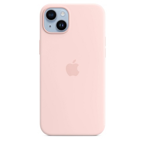Apple Iphone 14 Plus Silicone Case With Magsafe - Chalk Pink : Target