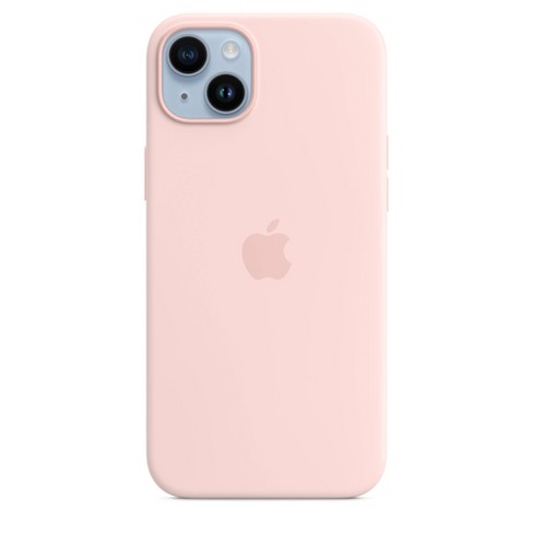 iPhone 14 Pro Silicone Case with MagSafe - Chalk Pink