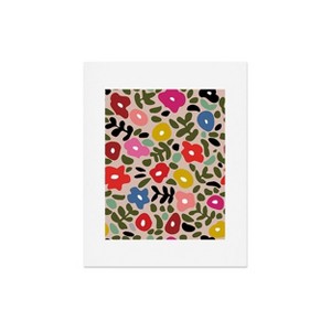 Deny Designs Dannick Flower Meadow in Muted Colors Art Print - 1 of 4