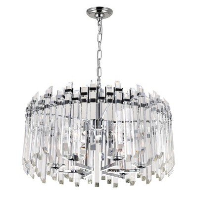 CWI Lighting,Henrietta 6 Light Chandelier With Chrome Finish