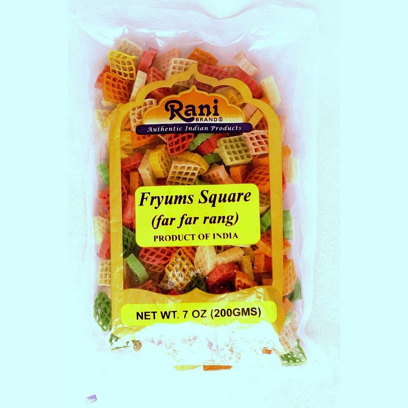Far Far / Fryums (Square Shape) -  Rani Brand Authentic Indian Products, 1 of 3