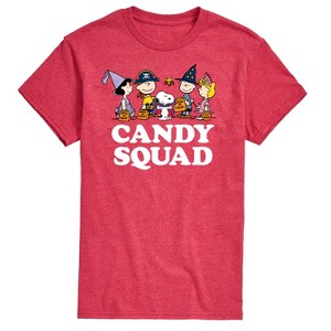 Men's - Peanuts - Candy Squad Short Sleeve Graphic T-Shirt - 1 of 4