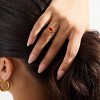 EVRY JEWELS WATERPROOF Gold or Silver Plated Diana Ring - 2 of 4