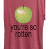 Women's - Instant Message - You're So Rotten Short Sleeve Graphic T-Shirt - 2 of 4