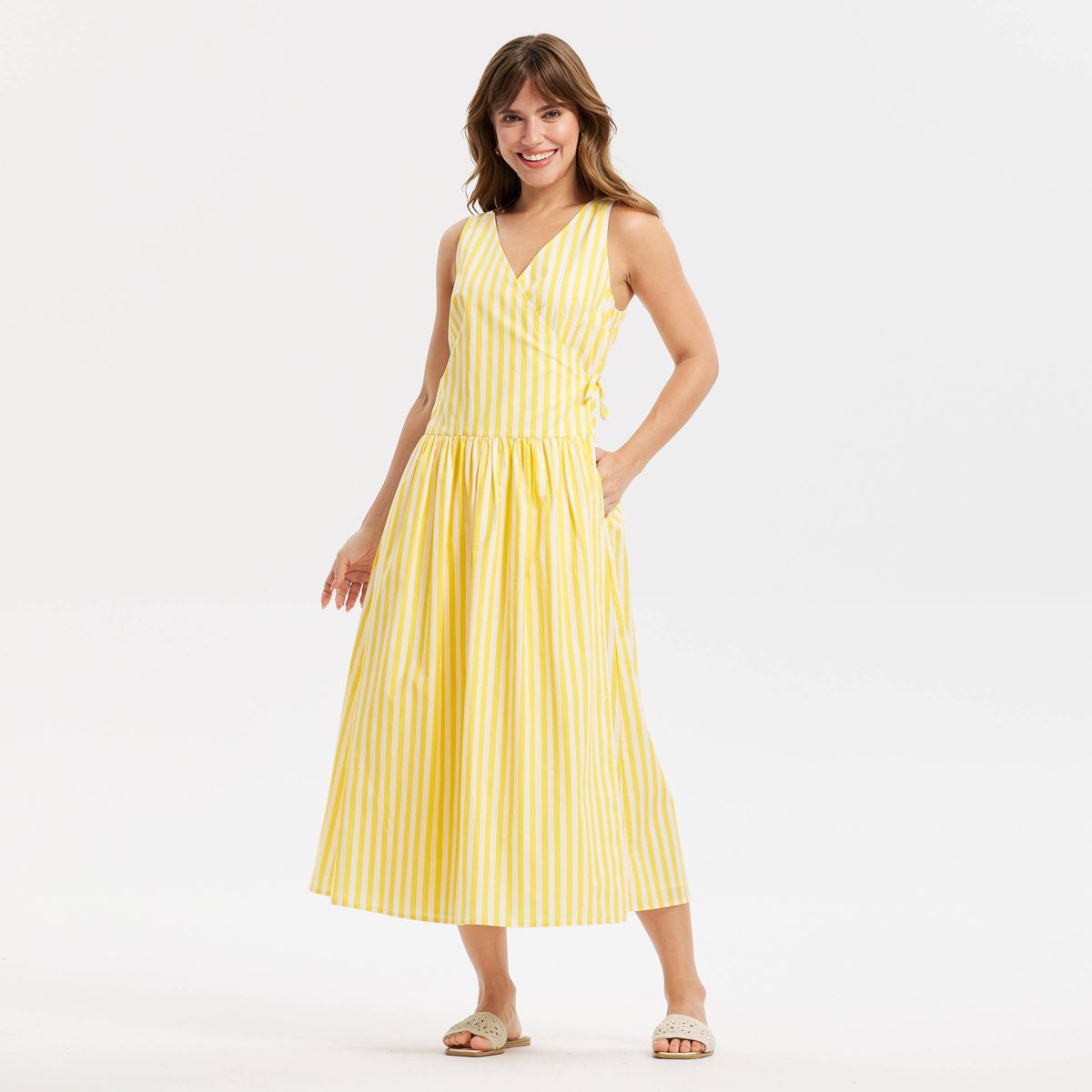 Women's Maxi Wrap Dress - A New Day™ - thumbnail 7