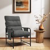 Subrtex Accent Chair for Living Room, Bedroom, Modern Armchair with Metal Frame - 3 of 4