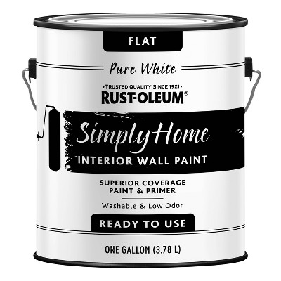 Rust-Oleum 2pk Simply Home Flat Pure White