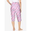Dreams & Co. Knit Sleep Capri - 3 of 4