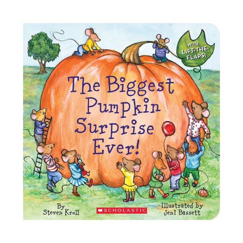 The Biggest Pumpkin Surprise Ever! - by  Steven Kroll (Board Book), 1 of 2