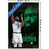 Trends International NBA Boston Celtics - Jaylen Brown 25 Framed Wall Poster Prints - 3 of 4