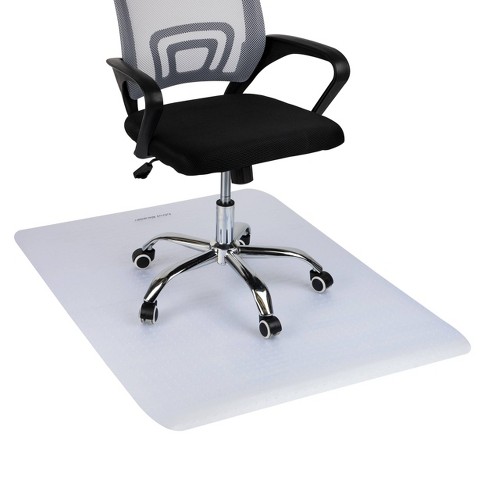 Mind Reader Office Chair Mat For Carpet Under Desk Protector Carpet Grips Rolling Pvc 47 l X 35.25 w X 0.1 h Clear Target