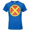 Mens X-Men Classic Logo Blue Colorway T-Shirt - 2 of 3