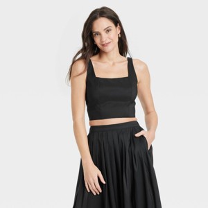 Women's Corset Tank Top - A New Day™ - 1 of 3
