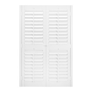 Home Basics Plantation 2-1/4-inch Louver Faux Wood Interior Shutter - 1 of 4