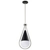 Nuvo Lighting Admiral 1 - Light Pendant in  Matte Black/Brushed Nickel - 4 of 4