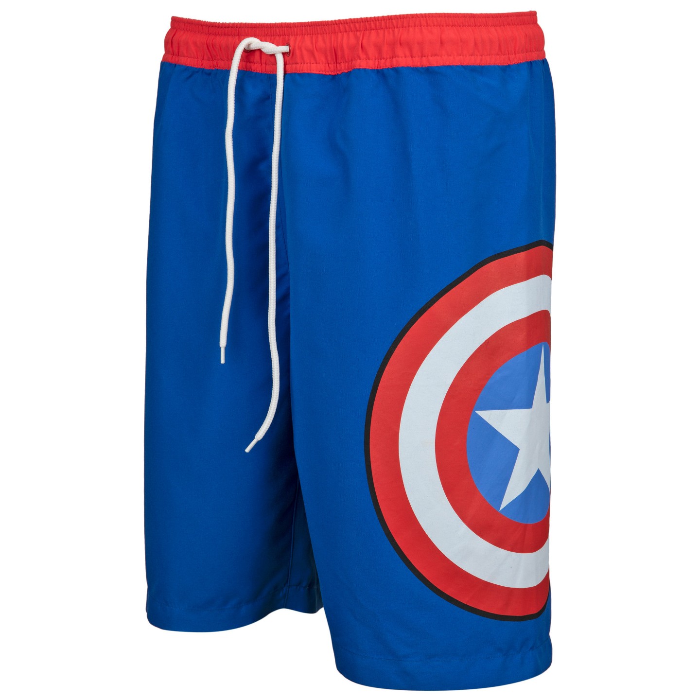 Мужские шорты Captain America Shield Logo Board Shorts - Medium (32-34) — фото 2