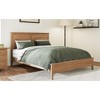 Sapphtopaz Bed Frame with Headboard Wood Platform Bed Mattress Foundation with Slat Support, No Box Spring Needed, Easy Assembly - 4 of 4