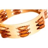MEINL Artisan Compact Maple Wood Tambourine Three Rows - 3 of 4