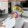 TASALON Ionic Hooded Hair Dryer, 1875W Adjustable Height Standing Bonnet Dryer for Home and Salon - Gold - 2 of 4