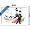 Trends International Disney Tim Burton's The Nightmare Before Christmas - Ink Pumpkin King Framed Wall Poster Prints - 3 of 4