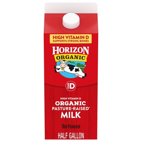 Horizon Organic Whole High Vitamin D Milk - 0.5gal - image 1 of 4