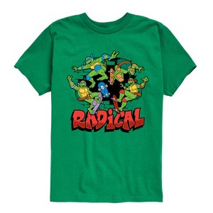 Boys' - Teenage Mutant Ninja Turtles - Radical Group Short Sleeve Graphic T-Shirt - 1 of 4