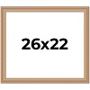 PosterPalooza | Weathered Yellow Picture Frame - UV Acrylic, Backing Board, Hanging Hardware Included - 2 of 4