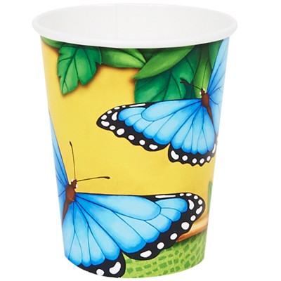 Birthday Express Jungle Birthday 9 oz. Paper Cups - 8 Pack