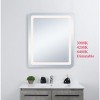 Elegant Lighting Genesis 30in x 36in soft edge LED mirror - 2 of 4