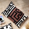 SEVOBAL Bed Pillows Handcrafted Tufted Cotton Slub Lumbar Pillow, Modern Textured Home Accent in Bedroom, Living Room, Multicolored, 24"*16"*2" - 2 of 4