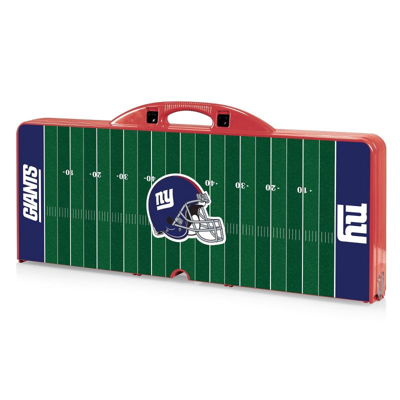 NFL New York Giants Portable Folding Table with Seats, 4 of 5