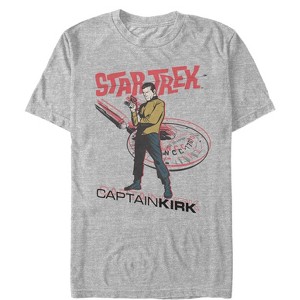 Men's Star Trek: The Original Series Groovy Captain Kirk Pose T-Shirt - 1 of 4