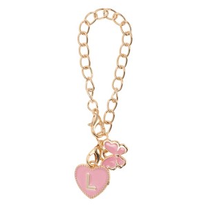 Unique Bargains Butterfly Heart Cup Chain Charm Water Cup Pendant 1 Pc - 1 of 4
