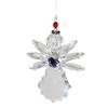 Ganz 4.25 In Cardinal Angel Ornament Faceted Christmas Tree Ornaments - 3 of 3