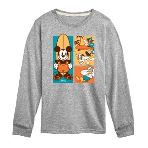 Boys' - Disney - Mickey & Friends Long Sleeve Graphic T-Shirt - 1 of 4