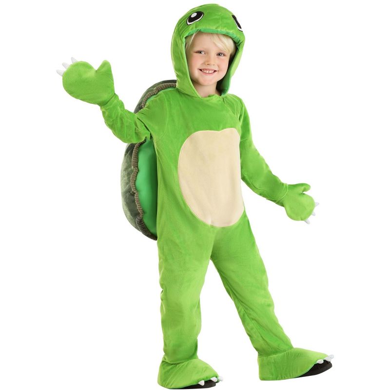 HalloweenCostumes.com Perky Turtle Toddler Costume., 1 of 9