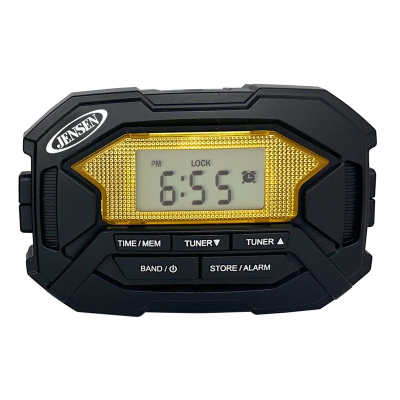 JENSEN SAB-60 Digital AM/FM Stereo Armband Radio with Clock, 3 of 5