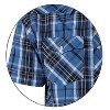 Gioberti Men's Western Cowboy Short Sleeve Shirt with Snap Buttons - 4 of 4