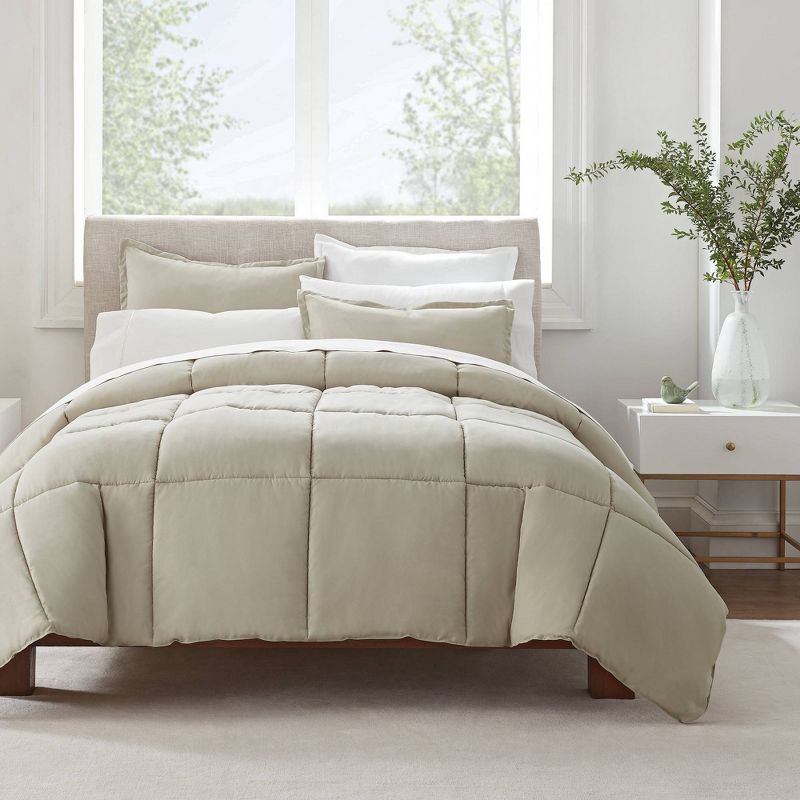 Simply Clean Comforter Set - Serta, 1 of 8