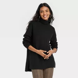 Women's Mock Turtleneck Tunic Sweater - A New Day™