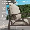 Heynemo Outdoor Patio Furniture Set, 2 Piece Patio Conversation Set, Metal Furniture Set with 3 seat Sofa - 3 of 4