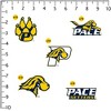Pace University Spirit Logos 50Ct Sticker Pack Miscellaneous 50 Ct. Sticker Pack - 2 of 4