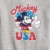 Boys' - Disney - Americana Graphic Long Sleeve Fleece Sweatshirt - 2 of 4