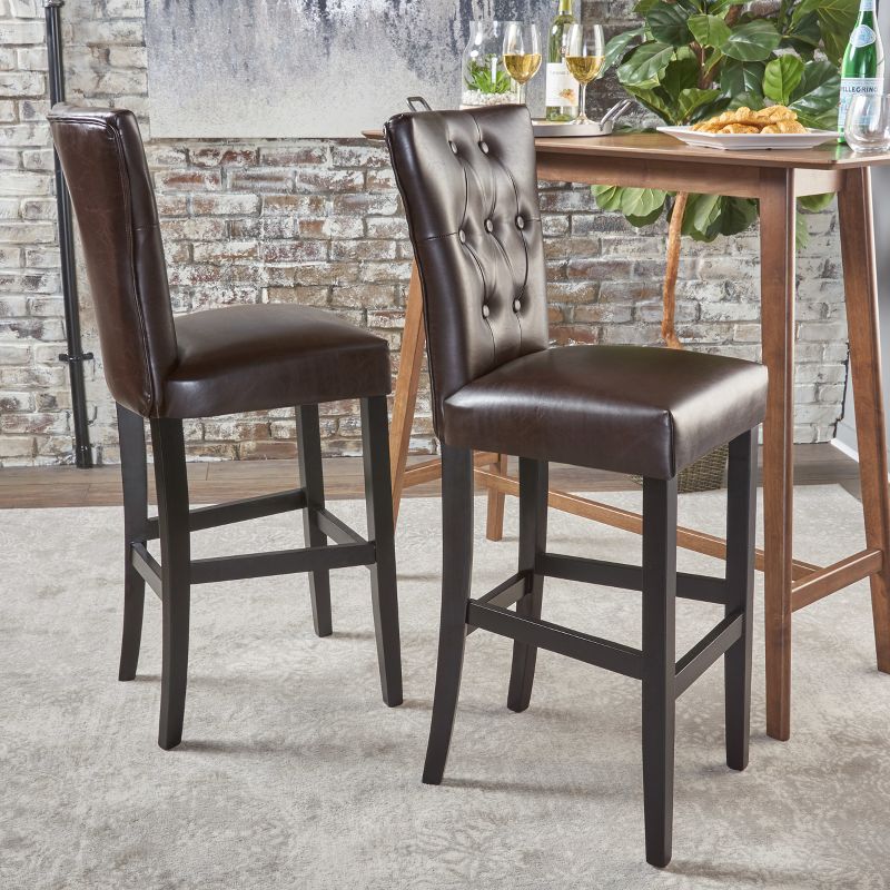 Set of 2 Pia Barstool - Christopher Knight Home, 3 of 6