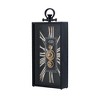 Dexmalle Decorative Black and Gold Roman Numeral Table Clock - 2 of 4
