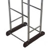 Proman Product Twin Valet with Wooden Hanger Tray & Trouser Bar, Walnut - 3 of 4