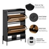 Shoe Cabinet with 2 Flip Drawers - 3 of 4